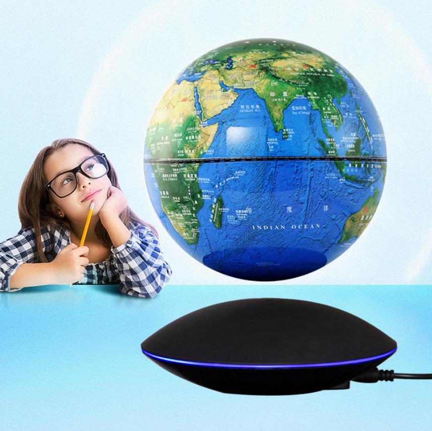 Deepseek AI Smart Levitation Globe: Soy Bean Magnetic, Talking, Suspended AR Ornament.