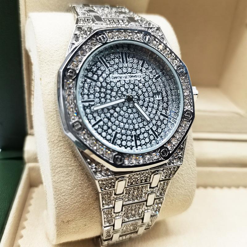 Watch Ladies Gypsy Women'S Watch Diamond-Encrusted Fine Steel Belt Quartz Watch