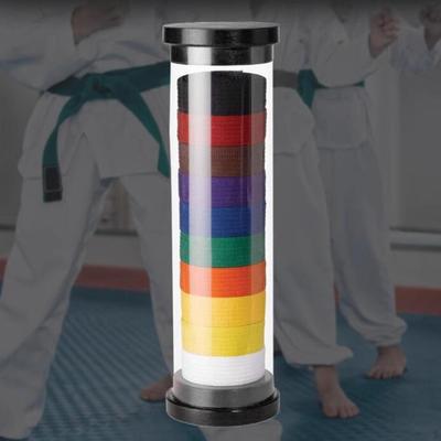 Kampsportsbälte Display Karate Ställ Taekwondo för Vuxna Barn