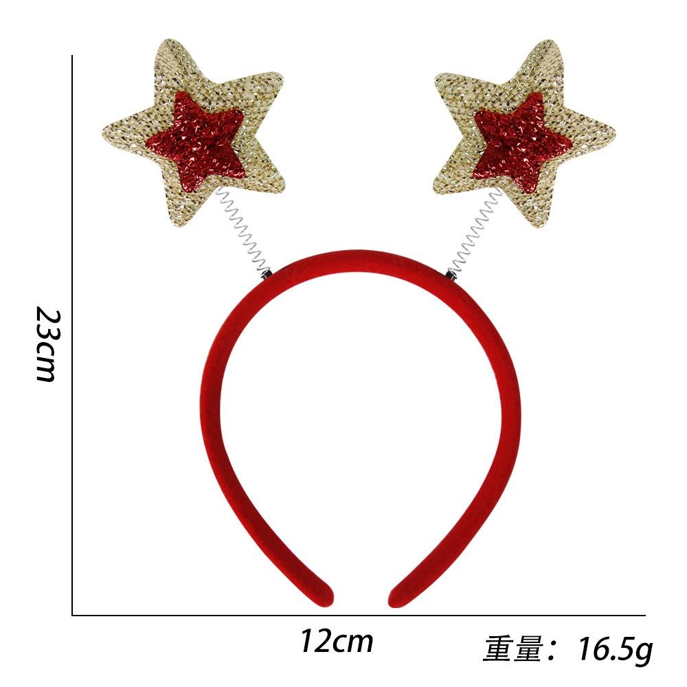 Christmas Party Butterfly Bow Headband Festive Hair Accessory For Children