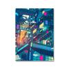 Hot Poster Seerlight Anime Poster City Night Decoration Art Decor Painting Home Decor Kawaii Room Decor Canvas Poster