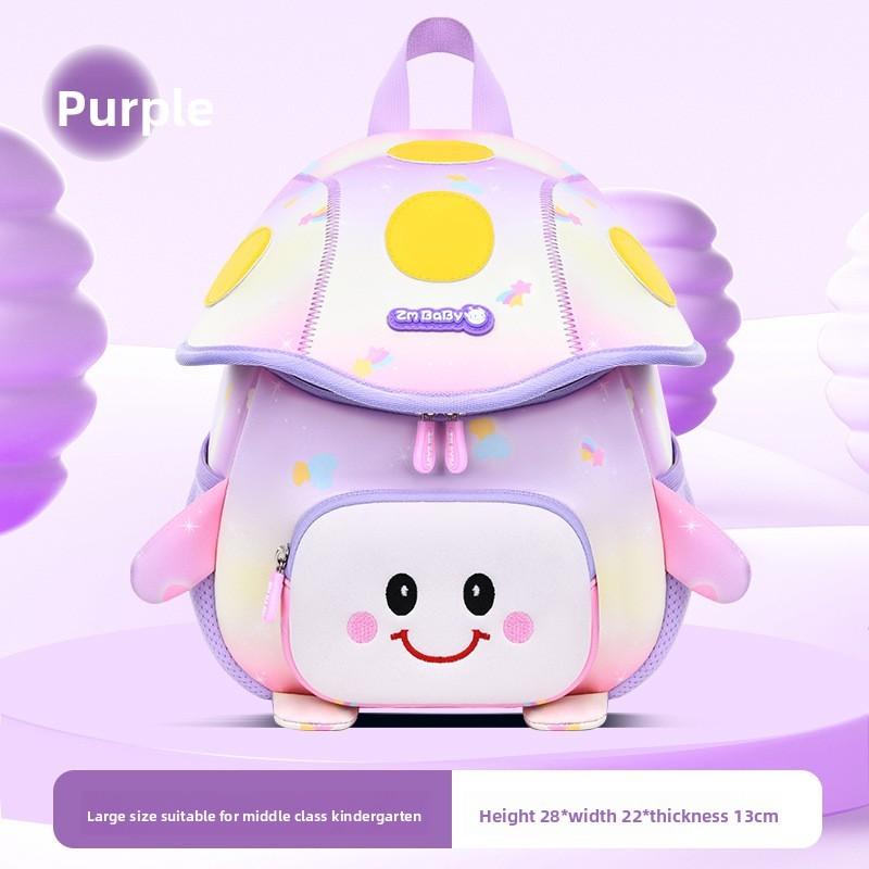 Kids School Backpack With Breathable Air Cushion Straps For Kindergarten Boys And Girls