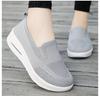Damen Frühlings Fly-Knit Luftpolster Sneaker - Atmungsaktiv, Weiche Sohle, Höhensteigernd, Bequeme Mesh Freizeitschuhe