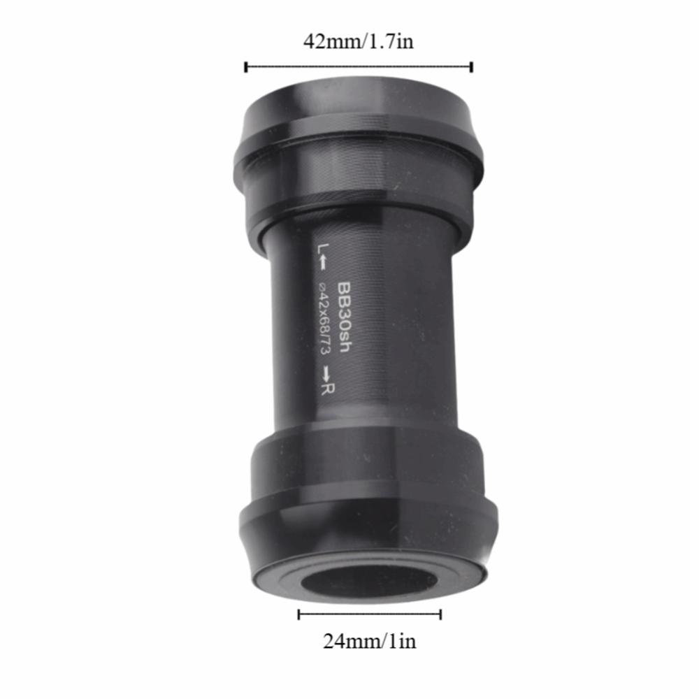 Aluminum Alloy Press Fit Bearing Black Sealed Bearing Bottom Bracket Cycling Accessory