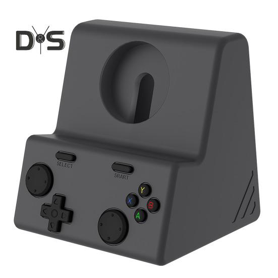 

Силиконовая подставка-держатель для зарядного устройства для Apple Watch Series, держатель для кабеля для зарядки, удобный интерфейс для зарядки, экономящий место держатель для настольных часов темно-серого