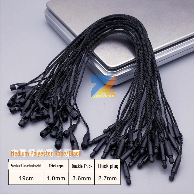 

Высококачественная хлопковая вощеная веревка для подвешивания бирок для одежды