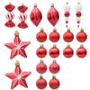 29/20Pcs Candy Cane Pine Cone Christmas Tree Balls Hanging Christmas Pendant  New Year