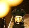 Vintage Rechargeable Camping Lantern: Portable Outdoor Hurricane Lamp for Tent & Atmosphere Lighting