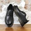New Modelbig Head Men'S Shoes British Men'S Martin Boots Casual Tooling Leather Shoes Trendy Shoes 9323-K