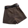 Women's Summer 2026 Korean Style High-Waisted A-Line Bootcut Shorts