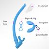 Flexible Rolls Up Snorkel Silicone Folding Snorkel with Compacts Storage Case Freediving & Snorkeling Snorkel Easy Use