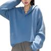 Women's Korean Style Thickened Hooded Sweater - Versatile, Slimming, Loose Knitwear for 2025 Autumn/Winter.