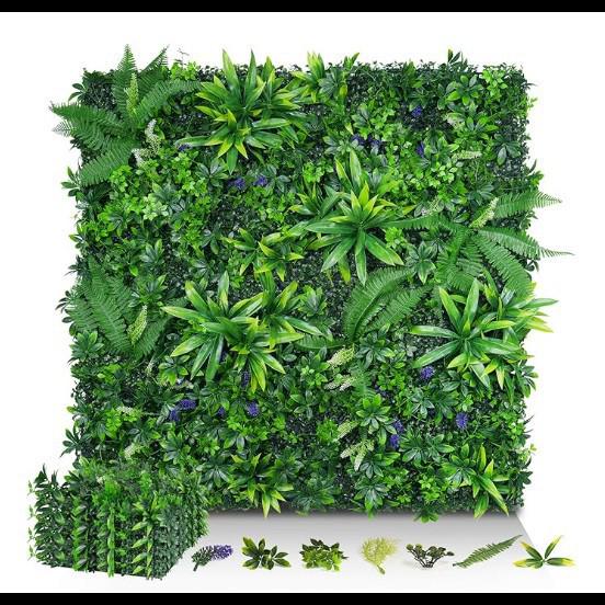 3D Bionic Plant Wall Decor - Indoor/Outdoor Artificial Greenery & Flowers