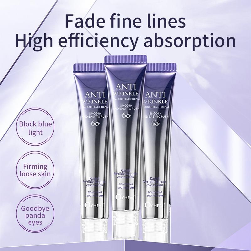 O'CHEAL Augencreme Mit Rollerball – Anti-Falten, Gegen Augenringe, Mit Hyaluron Und Retinol, 20g – Für Straffere, Frischere Augenpartie