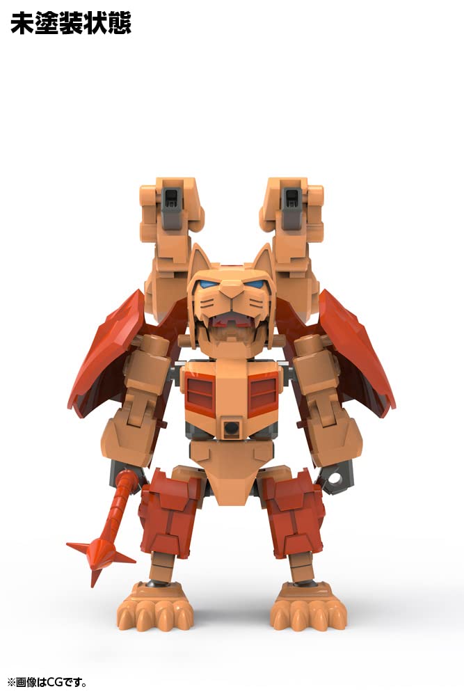 Kotobukiya Evoroid Fangao 100mm Tall Plastic Model Kit IT004 F-GAO-G1 () - Approx. - Non-Scale