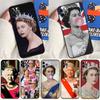 Funda con Diseño de la Reina Isabel II Para iPhone 16 15 14 13 12 11 Pro Max XS XR X 12 13 Mini 16 15 Plus Fundas