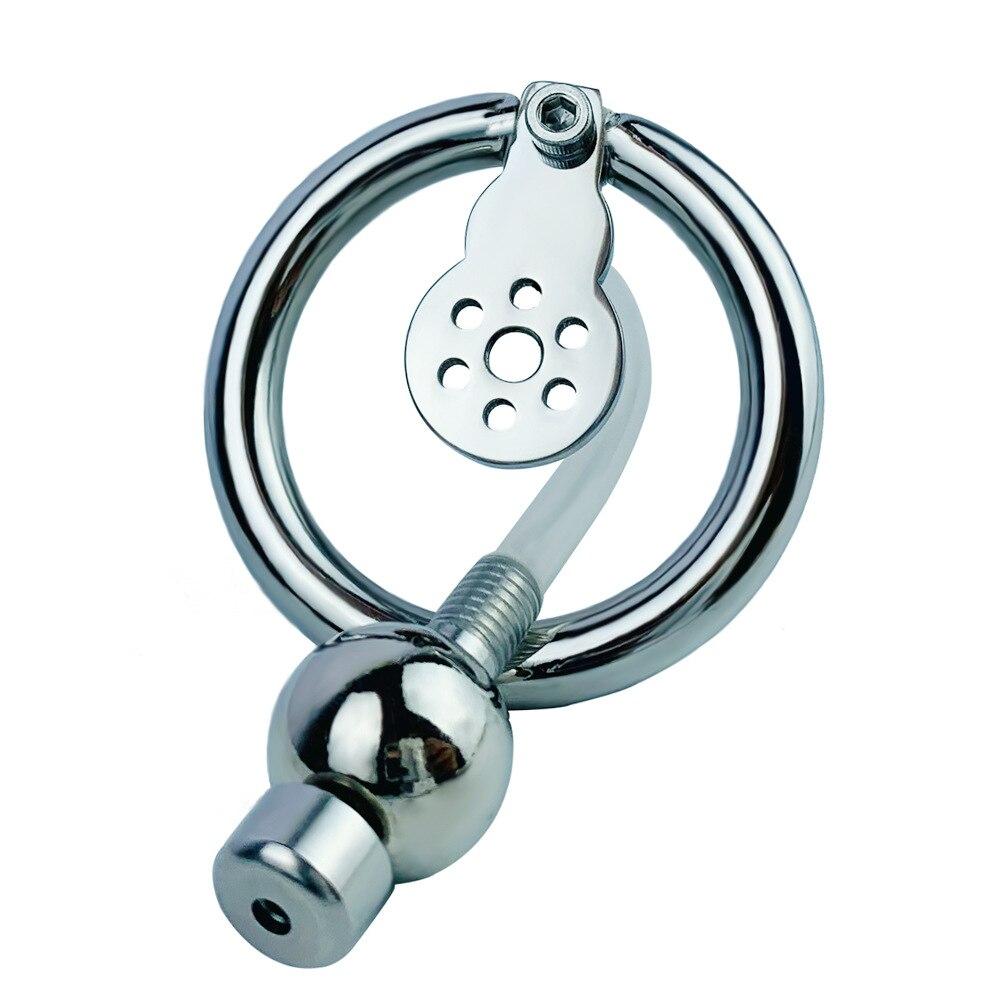Men's Chastity Lock Metal Cb Lock Penis Cage Adult Toys Cockring Cuckold Femdom  Slave Chastity Belt Sissy Stainless Steel