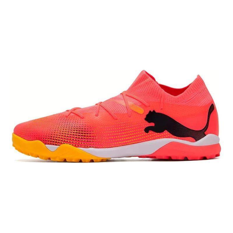 PUMA Future TT Turf Soccer Shoes Men Red Yellow 107720-03 44.5