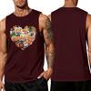 Men's Sleeveless Tank Top Summer Casual Loose Fit Muscle Shirt Lightweight Breathable Fabric Comfortable Daily Wear