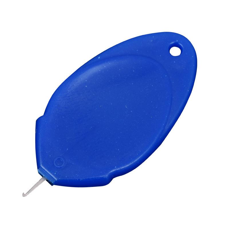 Thumb-Friendly Colorful Small Eye Plastic Needle Threading Tool