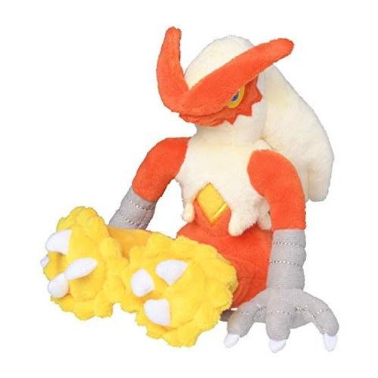 Pokémon Center Original Plush Toy Fit Blaziken 18.5127 (HWD cm)