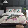 Vintage Flowers Birds Duvet Cover With Pillow Case Custom 3pcs Bedding Set Quilt Cover Double Bed Home Textile
