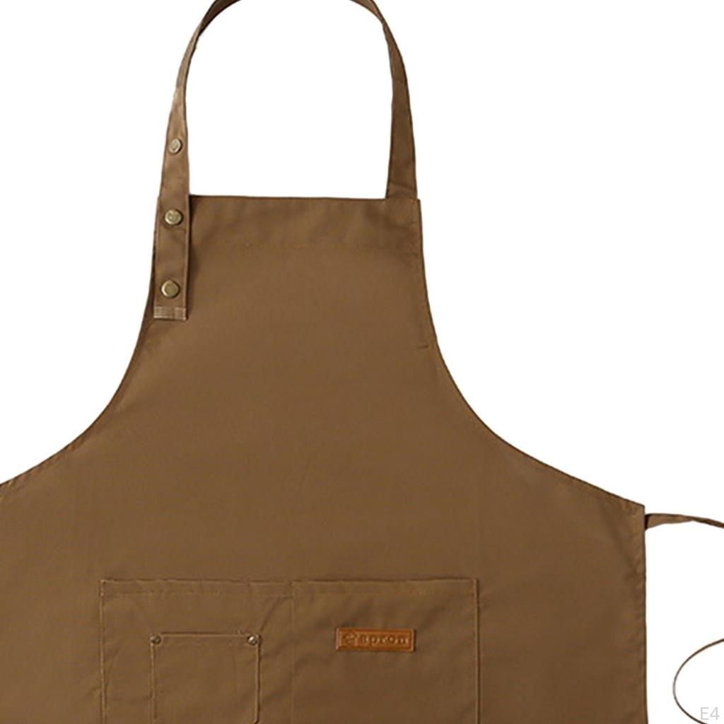 Canvas Apron Chef Kitchen Work for Woodworking Restaurant Gardening
