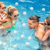 Gąbki do usuwania osadów i wchłaniania oleju do jacuzzi i basenu 4 sztuki