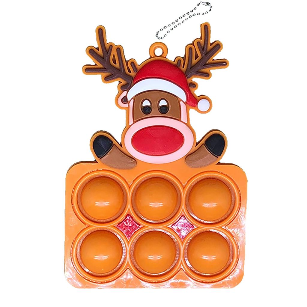 Vánoční silikonová dekompresní stolní puzzle dekompresní hračka