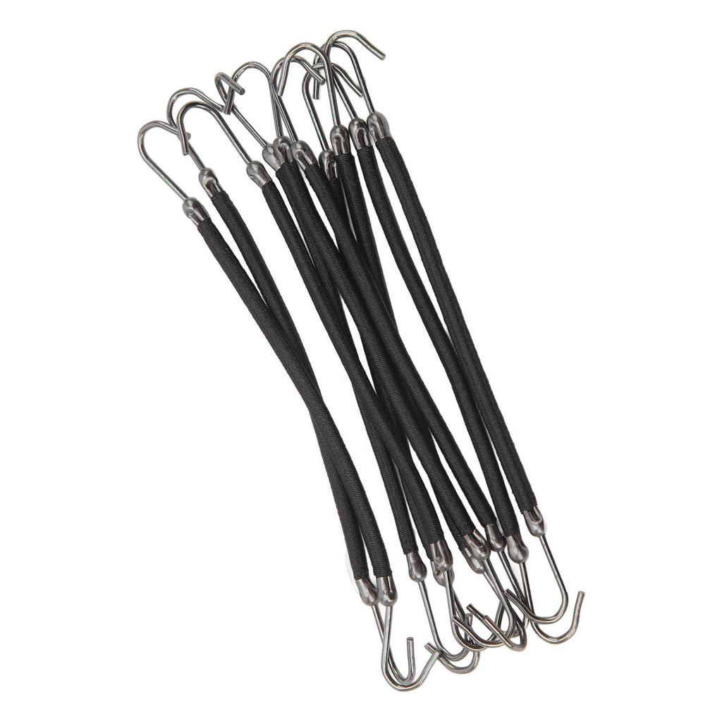 10 Stück Pferdeschwanzhalter Haken Damen Mädchen Flexibles Elastisches Haarband Haken Styling Werkzeug für Verabredungen