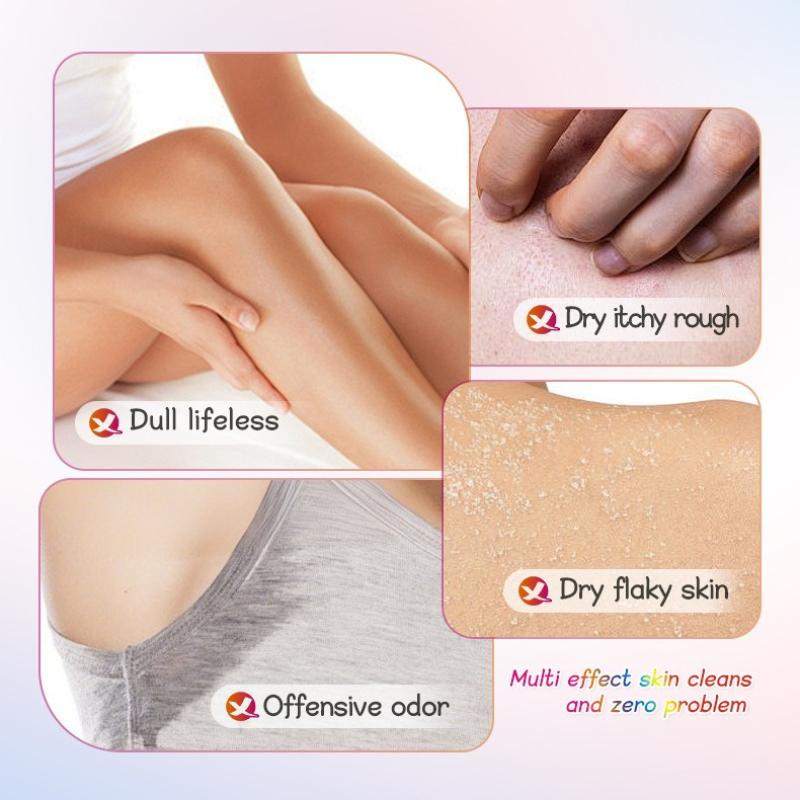 Colorful Fruit Bath Salt Ball 6-piece Set, Cleansing Body Fragrance Bath Salt Ball Skin Care Products