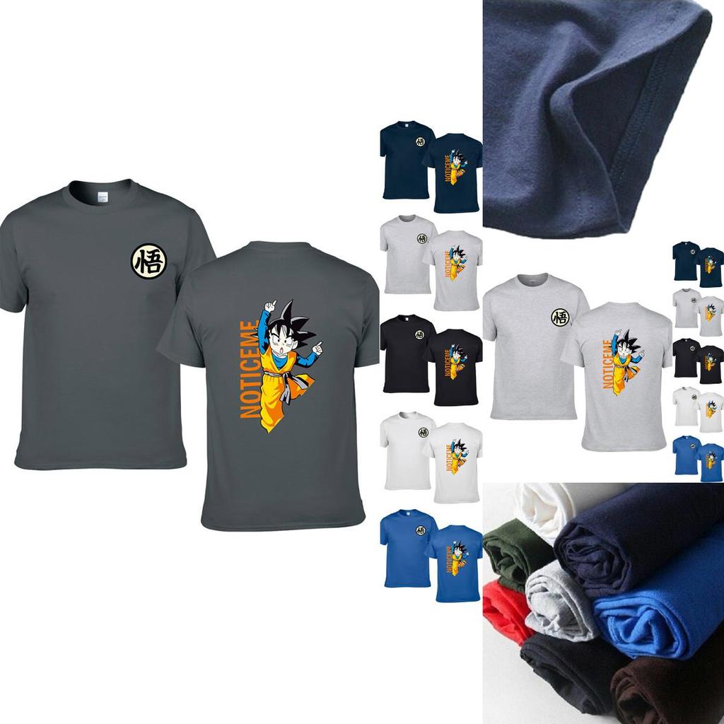 Anime Dragon Ball Z Goku Short Sleeve T-shirt With Premium Cotton Blend Material