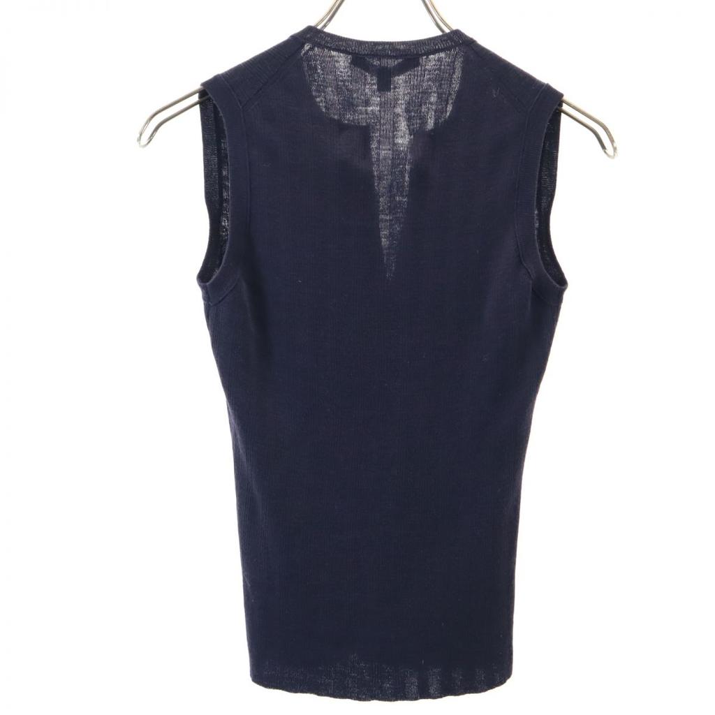 GUCCI Made in Italy wool Best S Navy Women Used