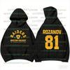 Llya Rozanov 81 Heated Rivalry TV Hoodies Shane Hollander 24 Scott Hunter 21 Sweatshirt Montreal Metros Men's/Boys/Kids Clothing