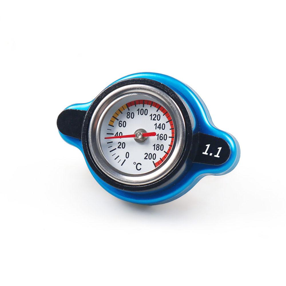 Universal Car Thermost Radiator Cap Cover & Water Temp Gauge Meter 1.1 Bar J7 Universal Car Thermost Radiator Cap Cover & Water Temp Gauge Meter 1.1 Bar J7