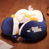 Travel Neck Pillow Cartoon Travel Neck Cushion Undeformable U-Shaped Travel Pillow Portable Airplanes Pillow for Kids Gift