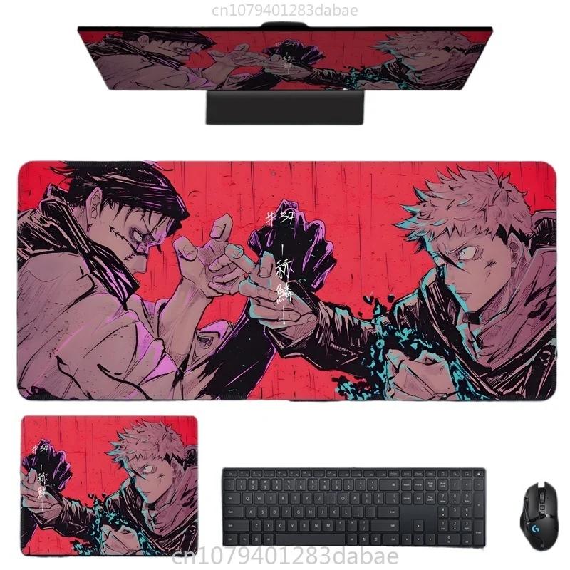 Jujutsu Kaisen leather mouse pad oversized anime computer keyboard pad esports table mat boys computer accessories boys
