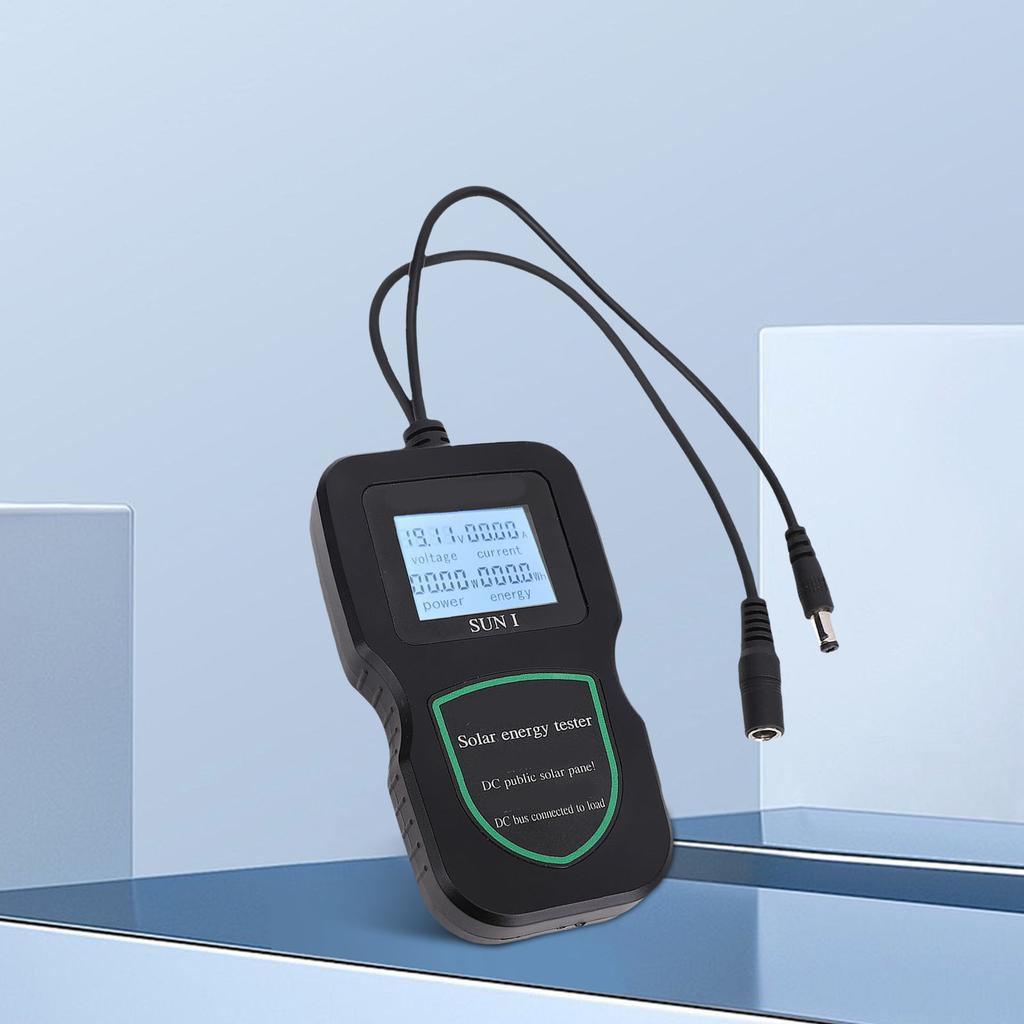 Solar MPPT Meter PV Module Tester PV Module Power Tester for Open Circuit Voltage Short Circuit Current