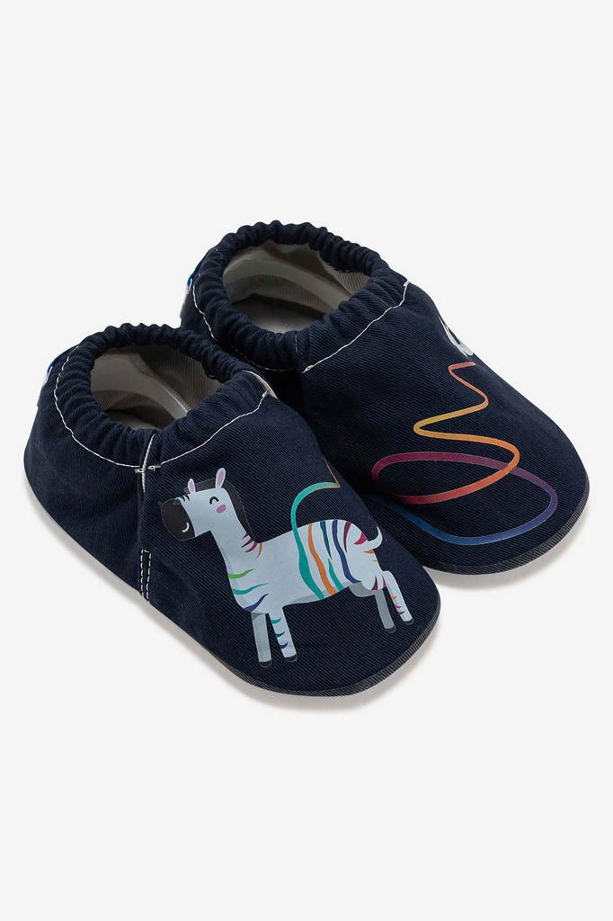 Tiffany Hyper Navy Blue Barefoot Smart Booties