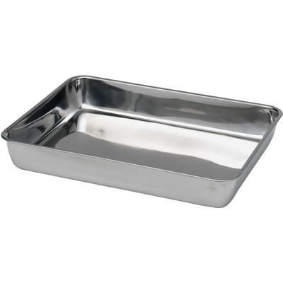 Hendi 508107 Chrome Steel Meat and Food Tray 260x200x40mm