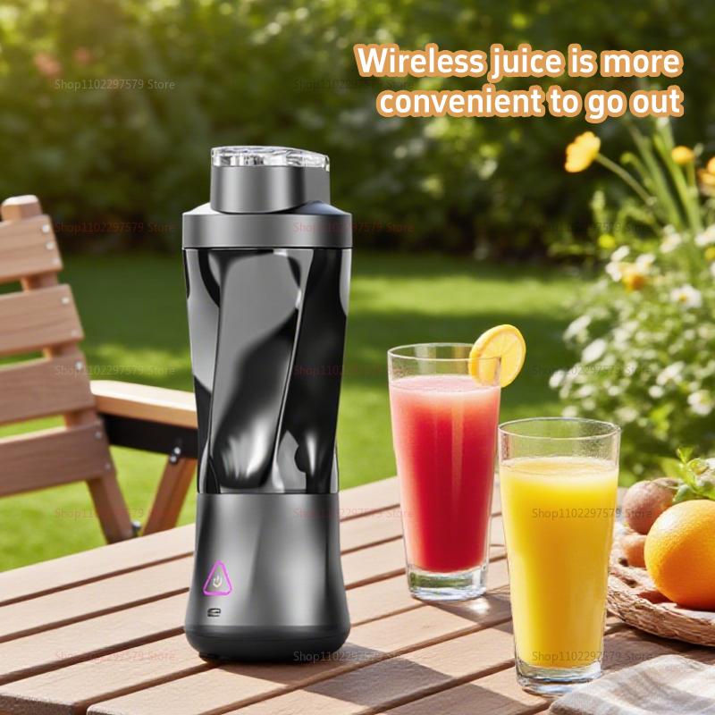 Portable Electric Blender Juicer USB Rechargeable Mini Smoothie Maker Multifunction Fruit Blender For Home Office Travel Usage