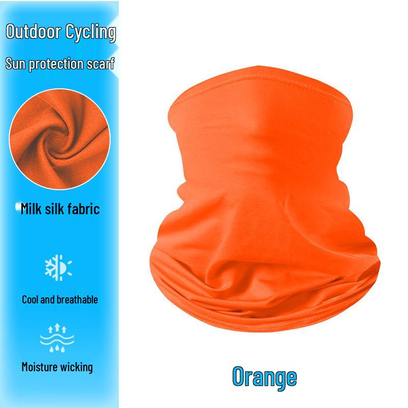 Slim Camouflage Neck Gaiter & Face Mask: Unisex, Dustproof, Breathable Ice Silk