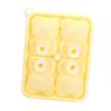 Little Bear Shape Ice Mold 4 Grids Silicone Ice Block Mould for Making Ice Cream Cake Candle