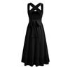 Trendy Women's Square Neck Spaghetti Strap Cami Dress - Sleeveless Color Fitted Waist Summer Casual Dress for Women 20