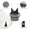 Strong Dark Fly Cover For Equines Offering Breathable Openwork Structure And Gentle Inner Lining