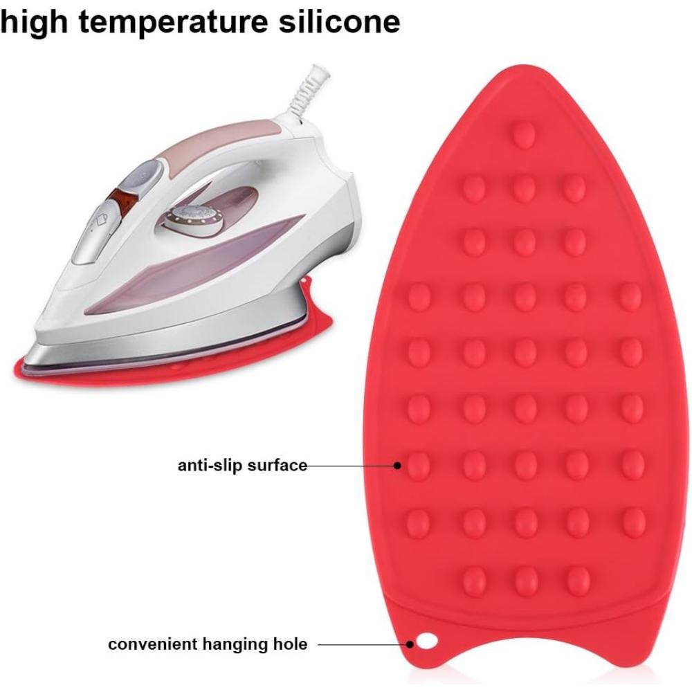 Reusable silicone ironing board pad, heat-resistant thickened version, perfectly matches ironing boards and ironing pads