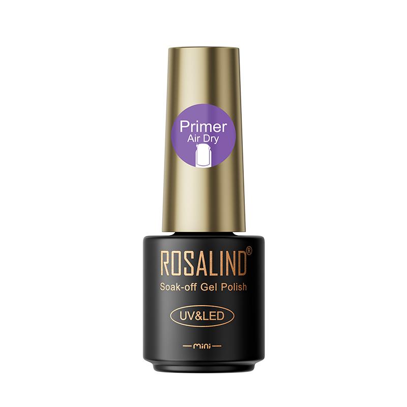 ROSALIND 7ML Primer Top Base Coat Gel Nail Polish for Nail Care Soak Off UV Gel for Stronger Nails