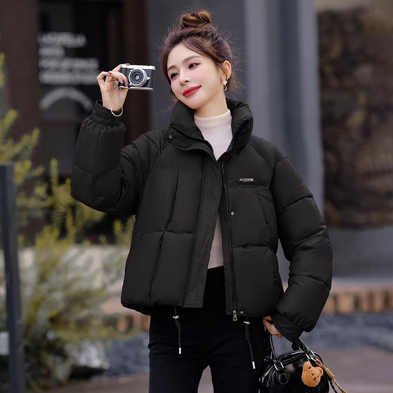 Cotton-padded clothes women's short 2025 autumn and winter new coat women's fashion small thin cold-proof clothes stand-up collar cotton clothes