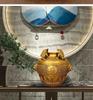 Copper Toad Treasure Bowl Four Sides of The Wealth Ornaments Money Jar Living Room Home Crafts