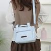 Nylon Shoulder Bag Women's Tote Bag Solid Color Portable Crossbody Bag